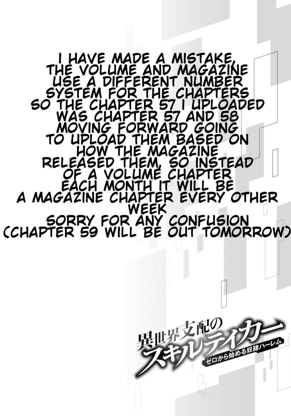 Page 1 of Chapter 58