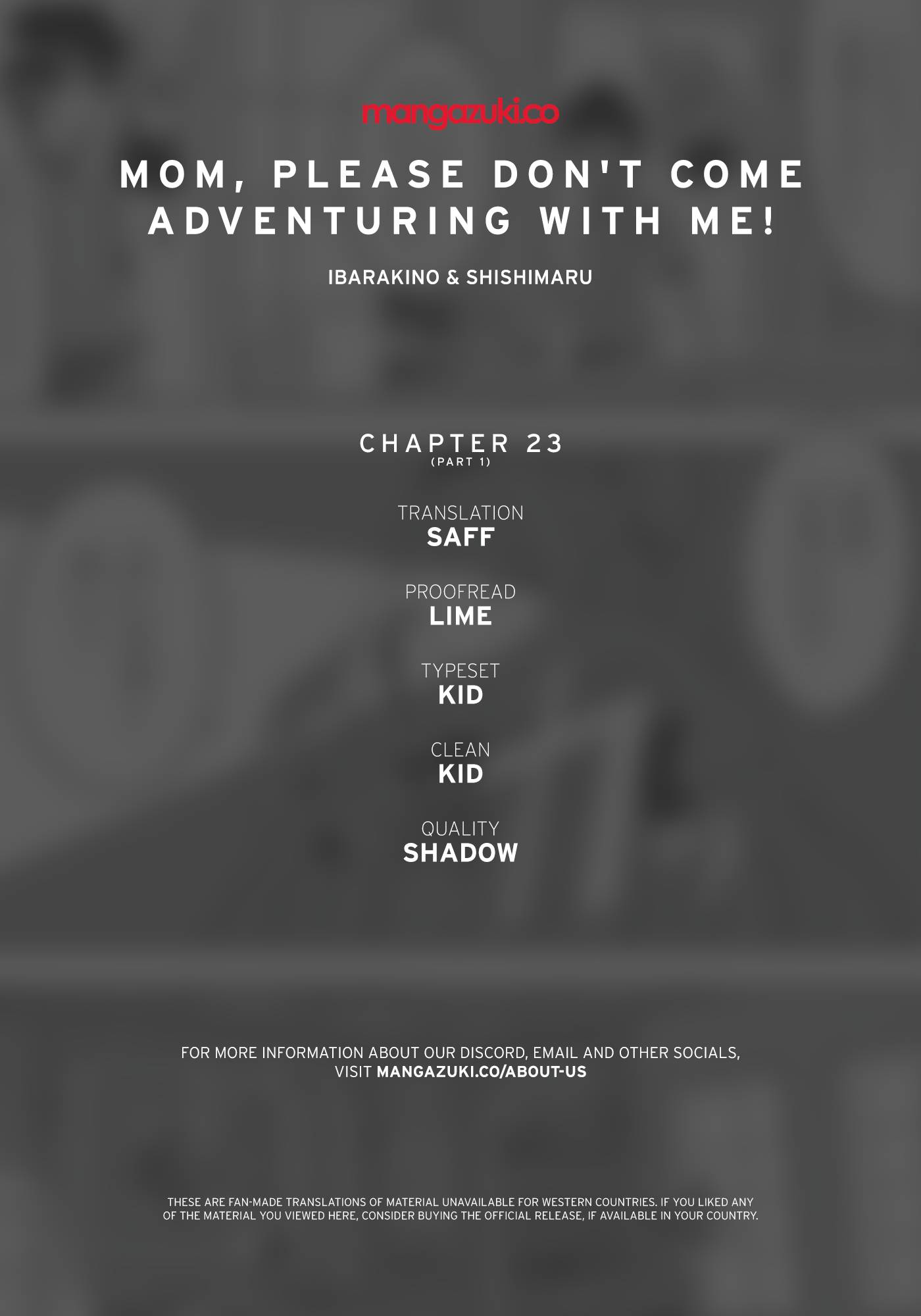 Page 1 of Chapter 23.1