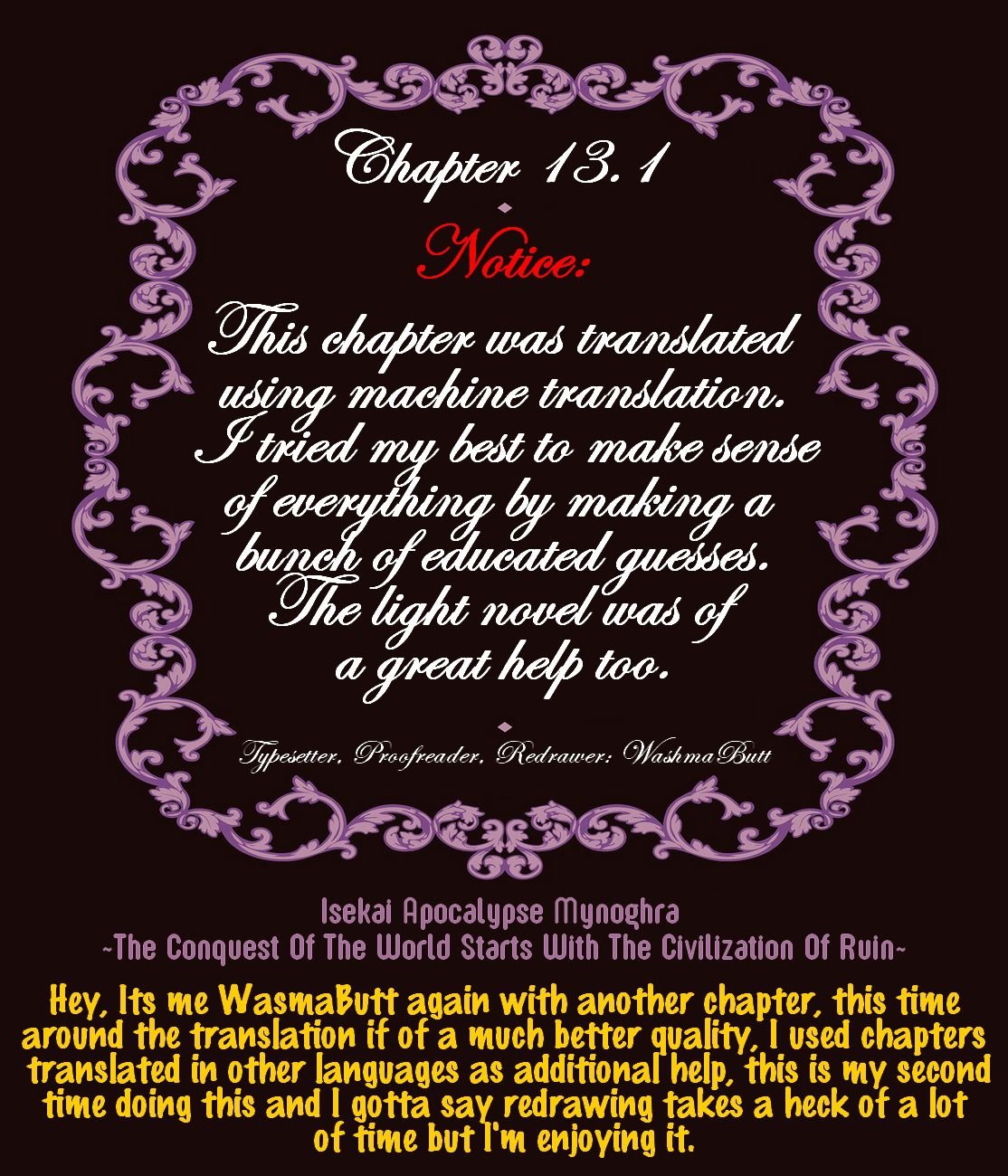 Page 1 of Chapter 13.1