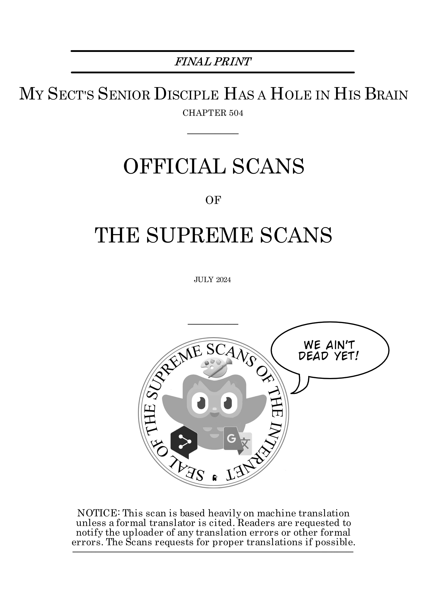 Page 1 of Chapter 504