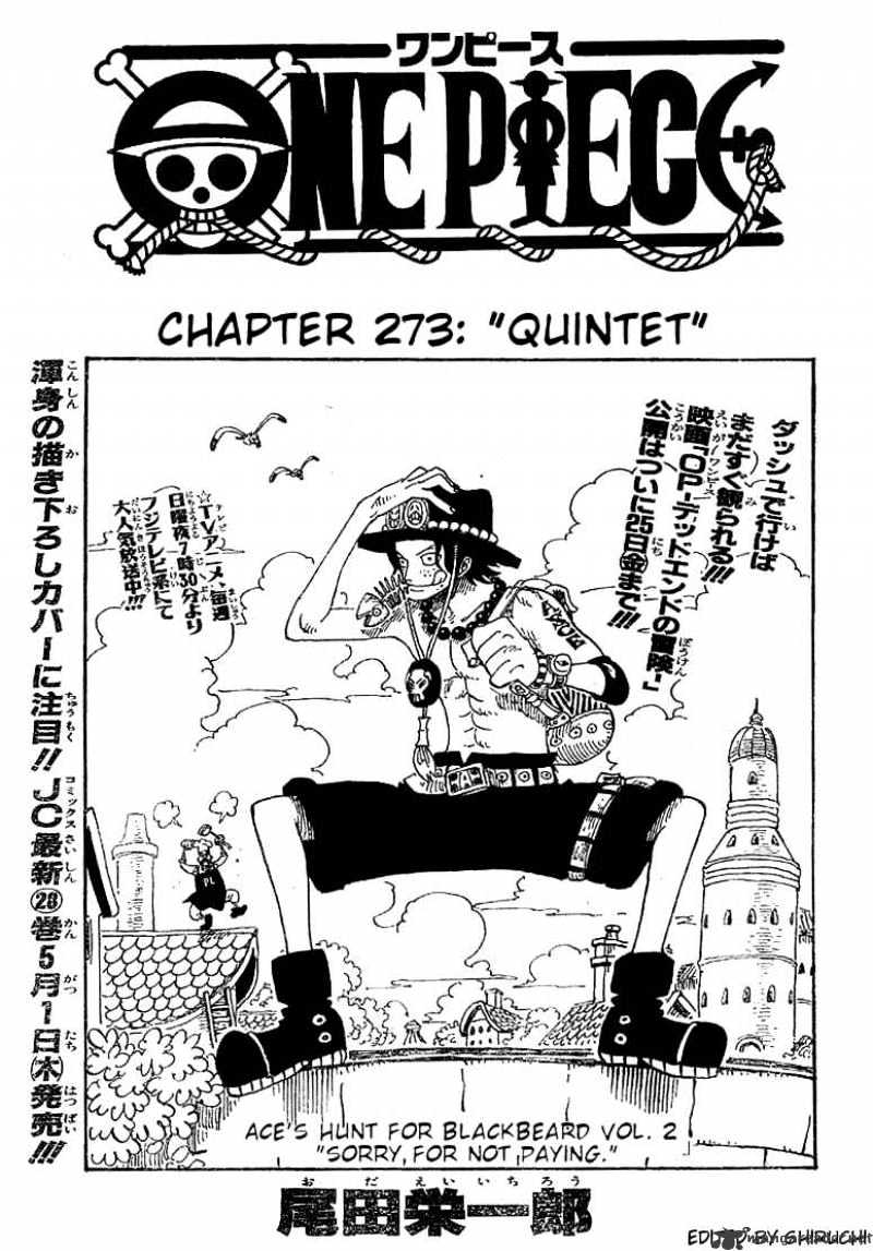 Page 1 of Chapter 273